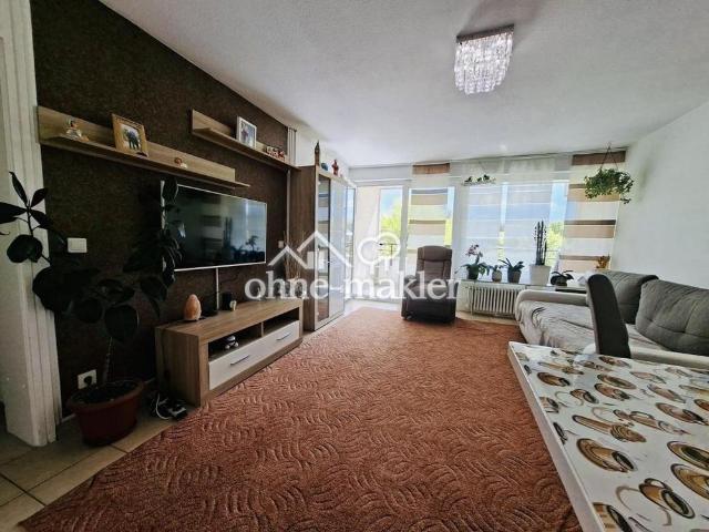 56,47m² Wohnung mit 2 Zimmer und Schome #Balkon, #EBK