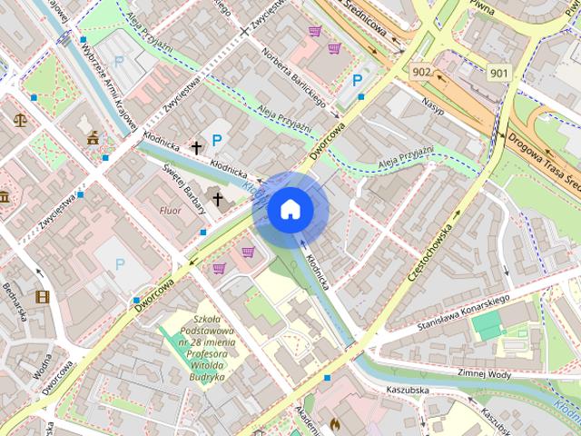56,69 m² | 2 pokoje | balkon | winda | Centrum Gliwic, ul. Kłodnicka