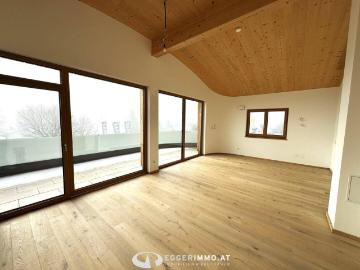 5730 Mittersill: Neue Terrassenwohnung ! 4 Zimmerwohnung 92,33m² ! Terrasse 28 m² ! Massivholzbau ! sonnig !
