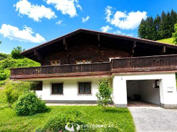 5752 Viehhofen: die GELEGENHEIT! uriges Landhaus mit viel Potential und Zweitwohnsitzwidmung, 910m² Grundstück ! Weitblick, Garage, Terrasse