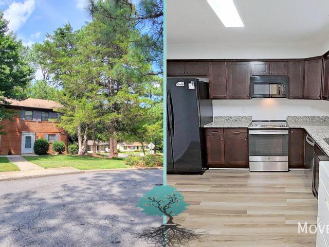 5813 Nottoway Ct D Raleigh, NC 27609 Semi Private Patio, End Unit, Outside Storage