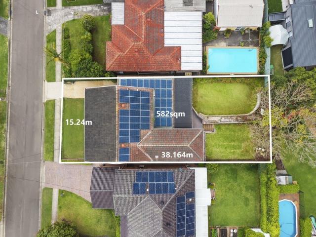 582sqm, High Side of the Street, North Facing Rear, Brick Home