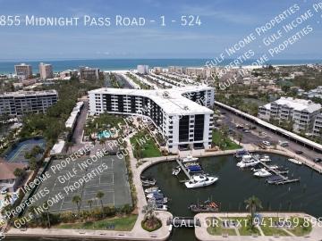 5855 Midnight Pass Road #524, 1 bed, 1 full bath
