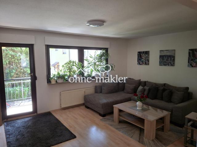 58qm in Vaihingen Enz Stadtgebiet mit Südbalkon,EBK,TG Stellplatz und möbiliert