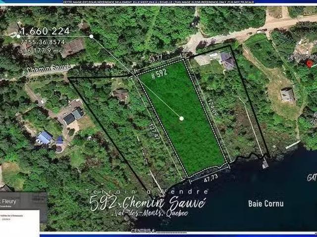 592 Ch. Sauvé, Val Des Monts, QC, J8N 5A9 vacant land for sa.