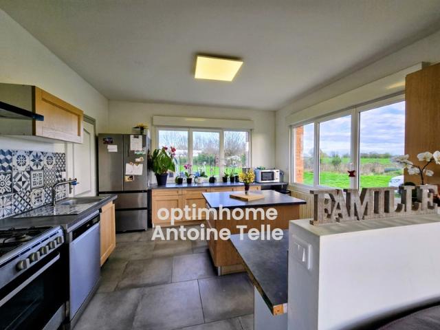 59360 ORS – MAISON INDIVIDUELLE SEMI PLAIN PIED SUR ENV. 1Ha ECRIN DE VERDURE ENTRE AVESNOIS THIERACHE CAMBRESIS