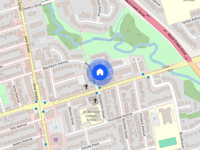 59 Creekbank Road town house — Toronto, ON 1 Bedroom 1 Bedroom