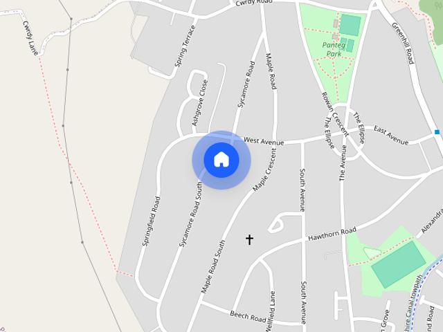 Sycamore Road South, Sebastopol, Pontypool, Torfaen