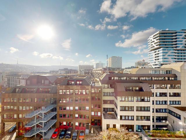 5.OG mit Fahrstuhl und unglaublichem Blick über die Stadt provisionsfrei