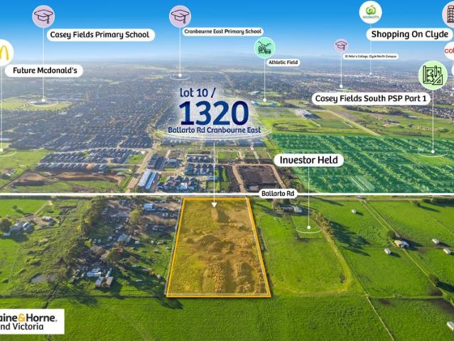 5 Acres | Approved Cranbourne East PSP | Industrial Land