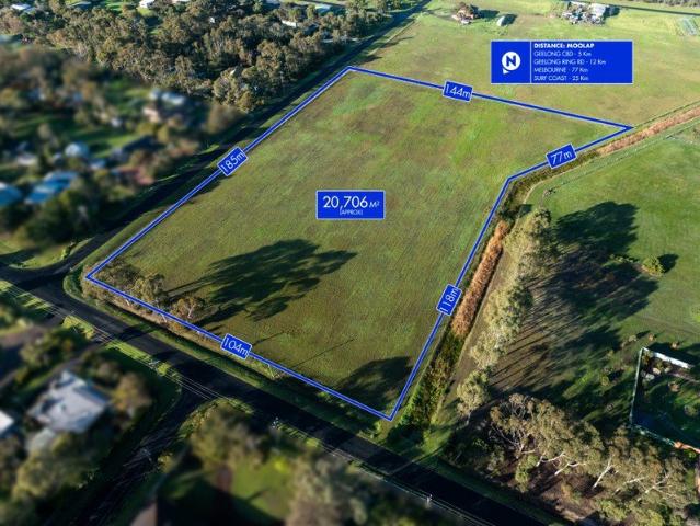 5 acres, dual frontages, unlimited potential