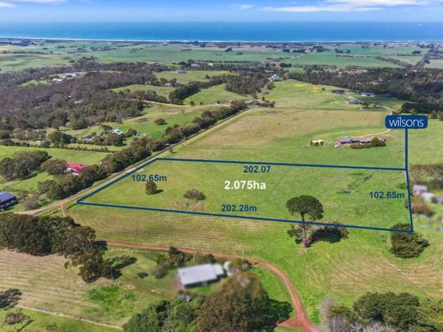 5 ACRES WITH SWEEPING SOUTHERN OCEAN VIEWS!