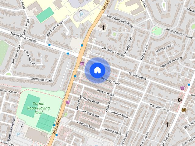 5 bedroom end of terrace house to rent