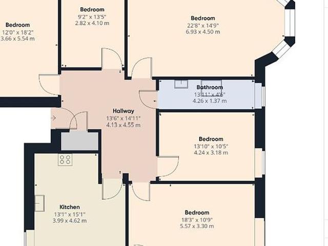 5 bedroom flat in Glasgow