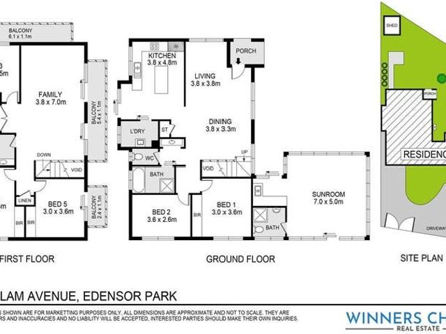 5 Bedroom Home + 1 Bedroom Teenage Retreat