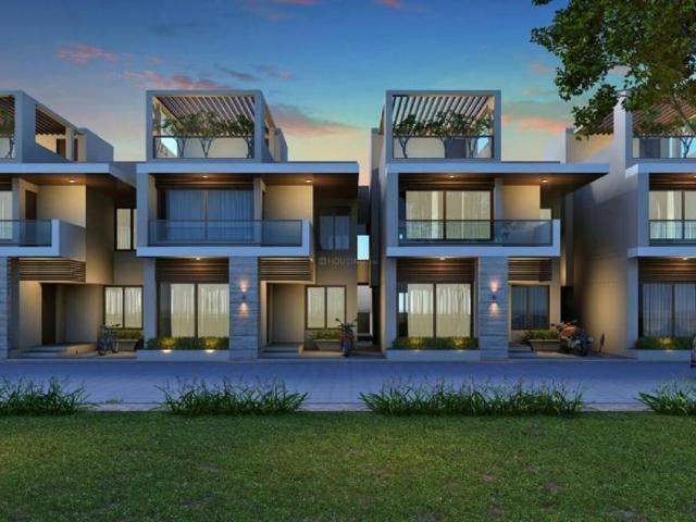 5 BHK Villa in Bopal for resale Ahmedabad. The reference number is 20490190