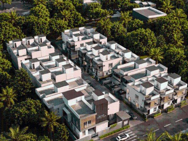 5 BHK Villa in Padur for resale Chennai. The reference number is 21034207