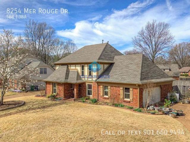5 BR, 2.5 BA Apartment 8254 Mer Rouge Dr Germantown, TN 38138