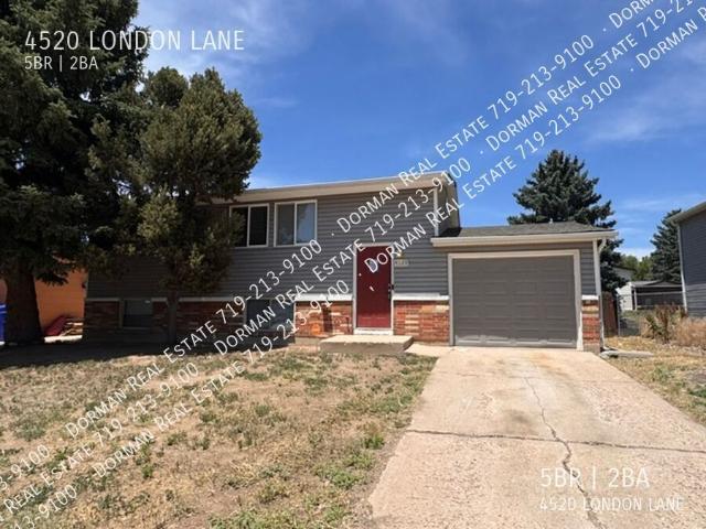 5 BR, 2 BA Apartment 4520 LONDON LANE, COLORADO SPRINGS, CO 80916