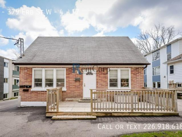 5 BR, 2 BA Apartment 4 379 Erb St W, Waterloo, ON N2L 1W7