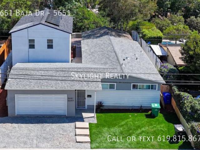 5 BR, 2 BA Apartment 5651 Baja Dr, San Diego, CA 92115