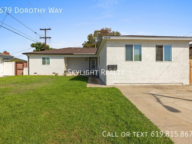 5 BR, 2 BA Apartment 5679 Dorothy Way, San Diego, CA 92115