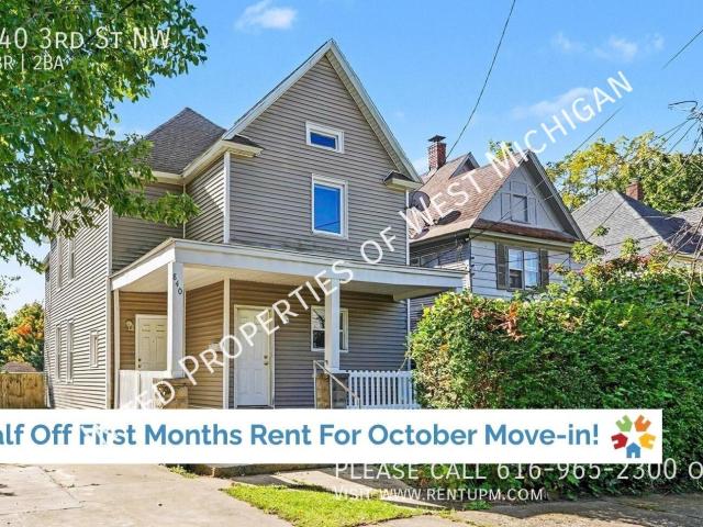 5 BR, 2 BA Apartment 840 3rd St NW, Grand Rapids, MI 49504
