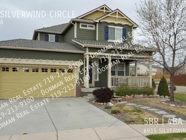 5 BR, 3.5 BA Apartment 6915 SILVERWIND CIRCLE, COLORADO SPRINGS, CO 80923