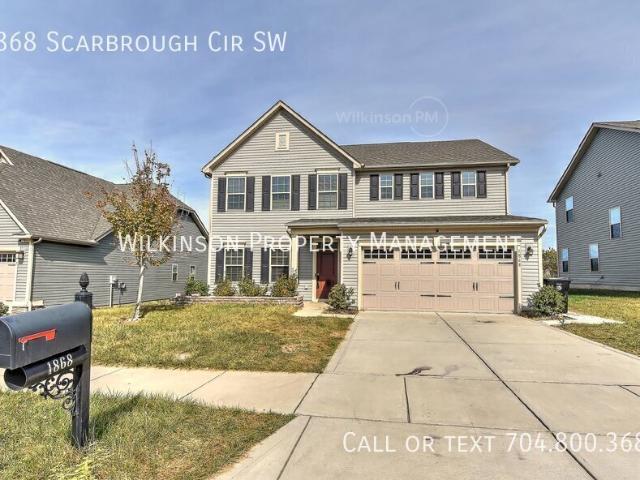 5 BR, 3 BA Apartment 1868 Scarbrough Cir SW, Concord, NC 28025