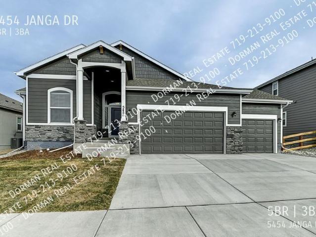 5 BR, 3 BA Apartment 5454 JANGA DR, COLORADO SPRINGS, CO 80924