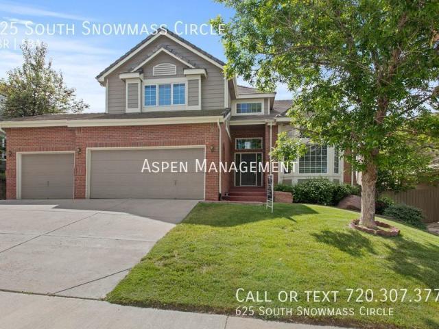 5 BR, 4.5 BA Apartment 625 South Snowmass Circle, Superior, CO 80027