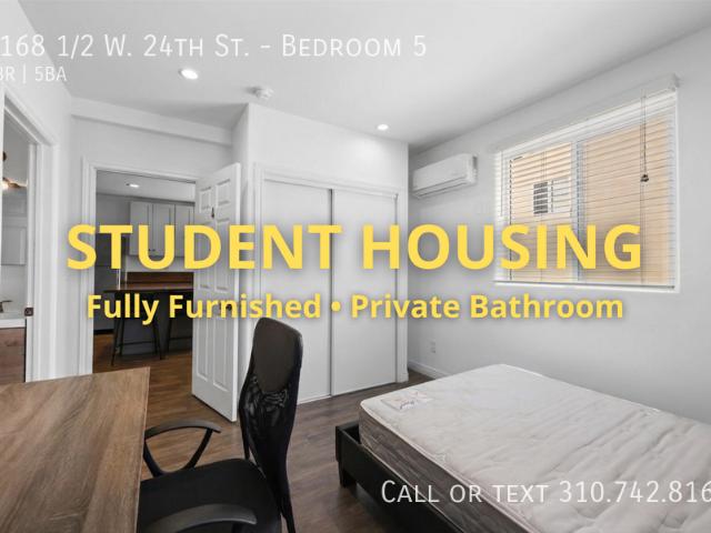 5 BR, 5 BA Apartment 1168 1/2 W. 24th St Los Angeles, CA 90007