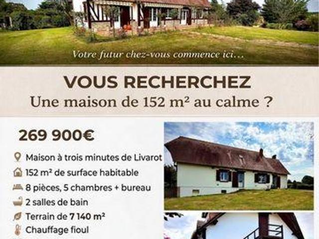 5 chambres, Livarot Basse 14140 103598404