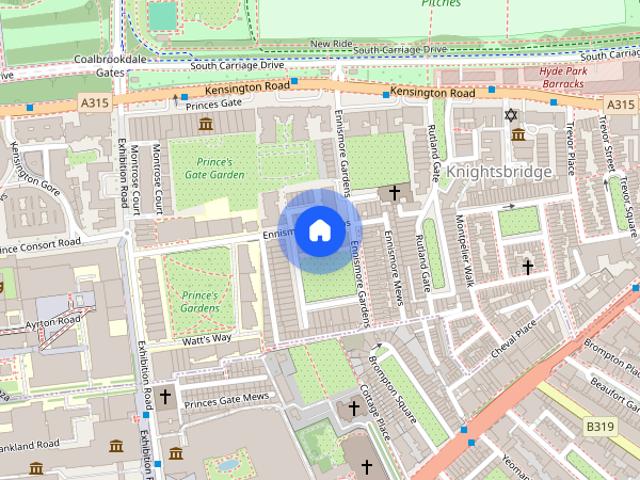 Ennismore Gardens, London, SW7