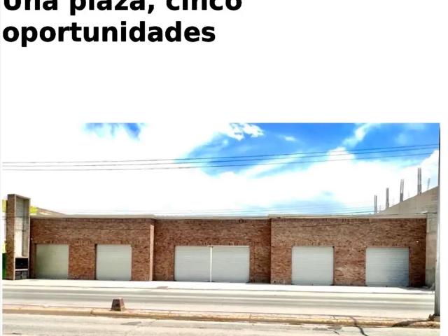 5 LOCALES COMERCIALES EN EL ORIENTE. LISTOS PARA RENTAR