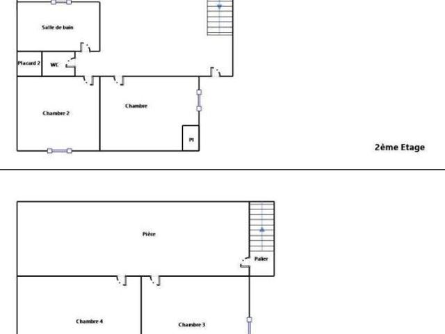 5 pièces 82,14 m² 2ème étage Colocation non autorisée