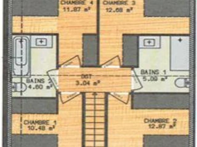 5 PIÈCES 108 M² VEFA terrasse de 160 m² MAISON JUMELÉE 4 CHAMBRES VUE SORGIA