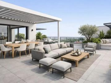 5 PIECES EN DERNIER ETAGE AVEC TERRASSE 220M2 !