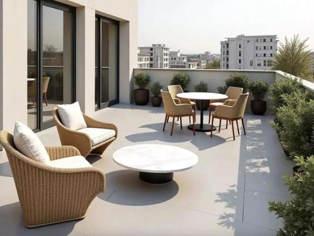 5 PIECES LUMINEUX AVEC TERRASSE