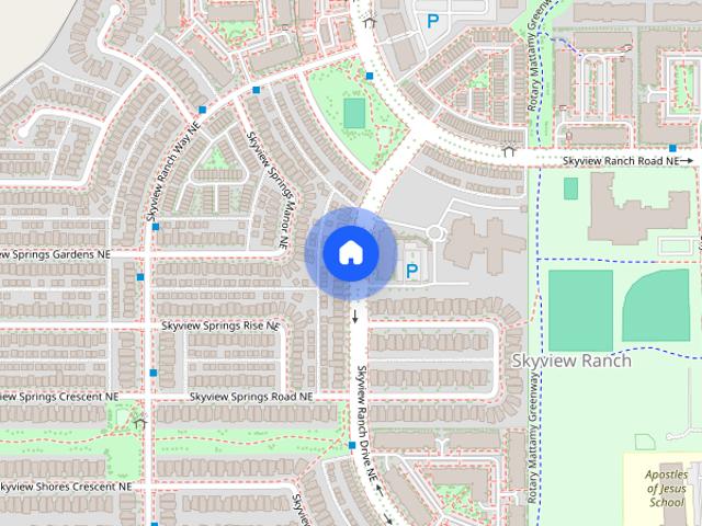 5 Skyview Springs Common Northeast duplex — 5 Skyview Springs Common Northeast, Calgary AB 3 Bedroom 3 Bedroom