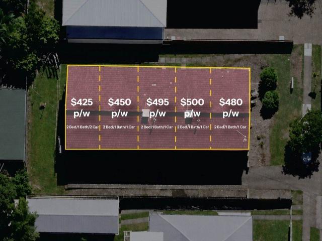 5 units with 120k+ Income & Development Opportunity
