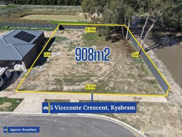 5 Viceconte Cres Kyabram 908m2 Block