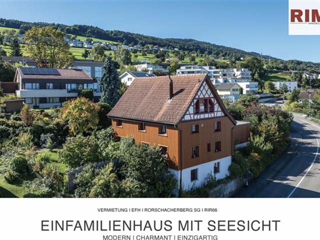 5½ Zi. EFH mit Bodenseeblick – Historisch & Modern