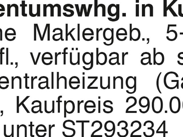 5 Zi Eigentumswohnung ohne Maklergebühren