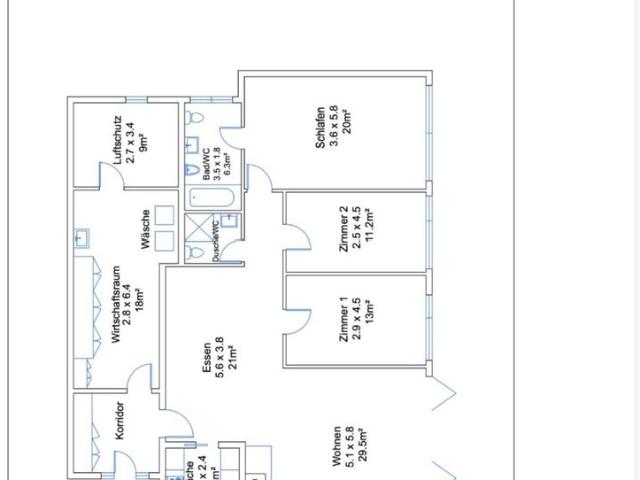 5 Zimmer, 145 m²