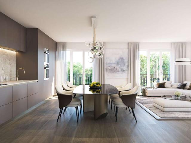 5 Zimmer Wohnung mit traumhaftem Wohn, Koch und Essbereich