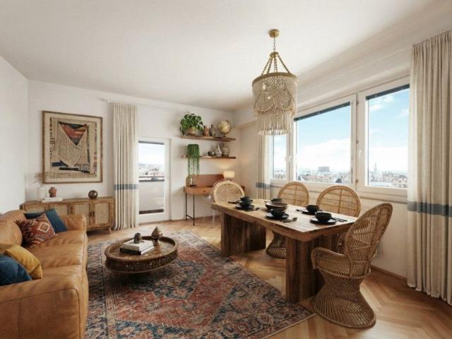 5 Zimmer Wohnung neu saniert mit Küche & 2 Balkonen Friedrichgasse in Graz