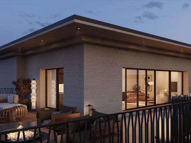 5 Zimmer im Penthouse mit einer Terrasse von 78 m²