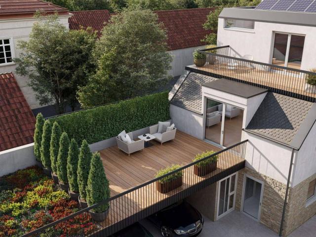 5 Zimmer Maisonette mit Garten und 3 Terrassen