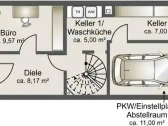 5 Zimmer Maisonette im Stil eines Reihenhauses zu verkaufen